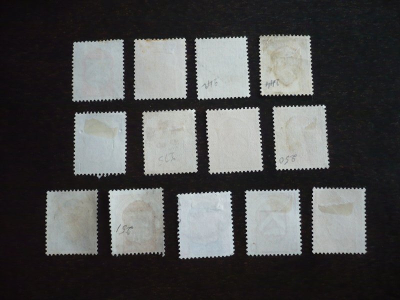 Stamps - Algeria - Scott# 210-225 - Used Part Set of 13 Stamps