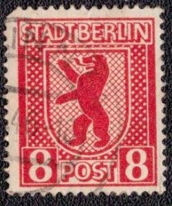 Germany DDR Russian Occupation Berlin 1945 -  11N3 Used