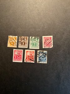 Estonia Scott #58-64 used