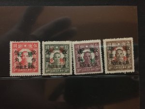 China liberated area stamp,MLH,memorial overprint,Genuine, north east, List1056