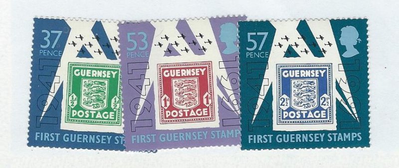 Guernsey   mnh sc 446-448