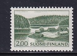 Finland   #414  MNH  1964   Farm on lake shore  2m