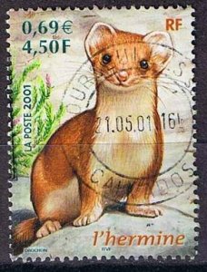 France 2001,Sc.#3524 used Woodland Animals