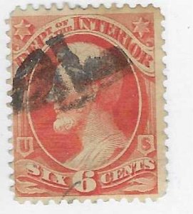 US#O18  $.06  Department of the Interior (U) CV $10.00