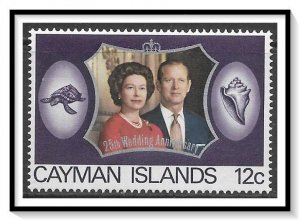 Cayman Islands #304 Silver Wedding MNH