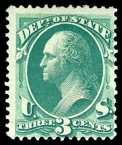 U.S. OFFICIALS O59  Mint (ID # 79867)