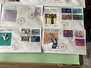 Cyprus first day covers 16 items Ref A1904