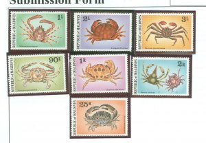 Maldive Islands #758-764 Mint (NH) Single (Complete Set)