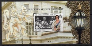 ST.HELENA SGMS794 1999 QUEEN MOTHER  MNH