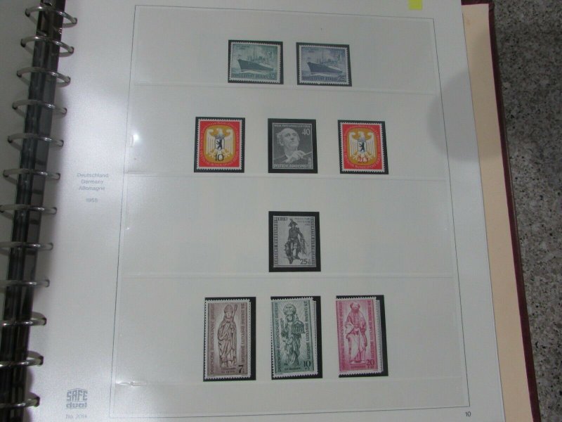 $Safe hingeless album Berlin 1948-1973 mint stamps inside