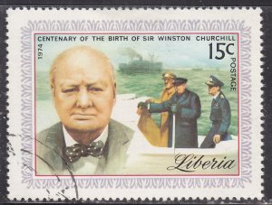 Liberia 693 Sir Winston Churchill 1974