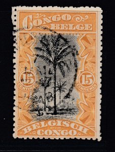Belgian Congo #43 Used - SCV $20.00
