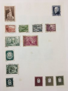 Latvia Early/Modern Used on 9 Pages (Apx 100 Items)  AB759