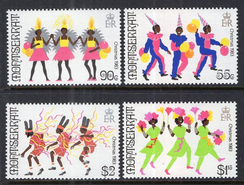 Montserrat 516-519 MNH VF