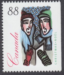 Canada - #1535as Christmas Carolling Booklet Stamp - MNH