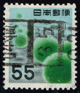 Japan #621 Water Plants; Used (0.55)