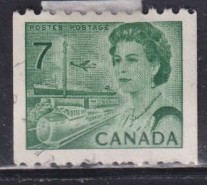 Canada 549 Transportation 7¢ Coil 1971