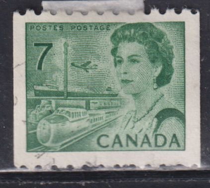 Canada 549 Transportation 7¢ Coil 1971