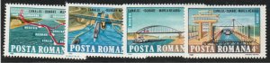 ROMANIA #3266-9 MINT NEVER HINGED COMPLETE