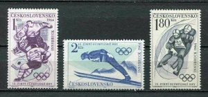 1964 Czechoslovakia 1447-1449 1964 Olympic Games in Innsbruck 6,00 €