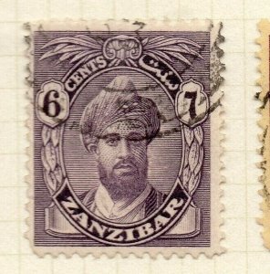 Zanzibar 1926-27 Early Issue Fine Used 6c. NW-187288