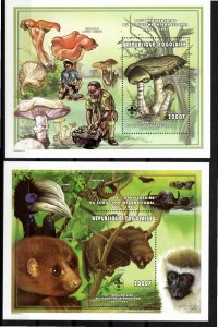 Togo 1997 MNH Sc 1829-30 souvenir sheets