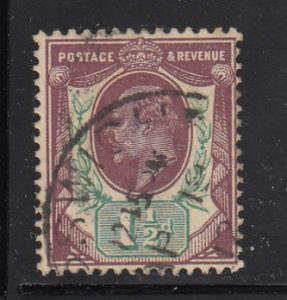 Great Britain used #129 1 1/2p Edward VII