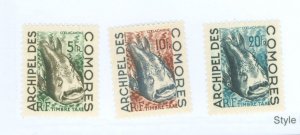 Comoro Islands (includes Grand Comoro) #J3-J5 Unused Single