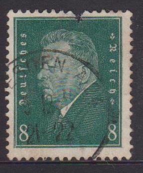 Germany Sc#370 Used Thinned at top