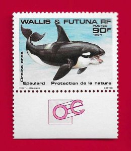 WALLIS & FUTUNA SCOTT#317 1994 80f KILLER WHALE - MNH