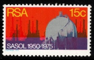 SOUTH AFRICA SG375 1975 25TH ANNIV OF SASOL MNH