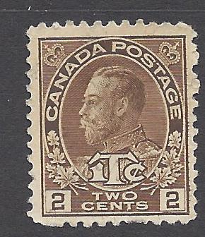 Canada World War Tax Stamps MR4 Used  2+1cent