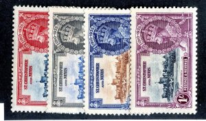 1935 St Kitts Sc #72/75 m* cv. $11.80 ( 627 JUB )