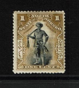 North Borneo SG# 92, Mint Hinged, Hinge Remnants - S1409