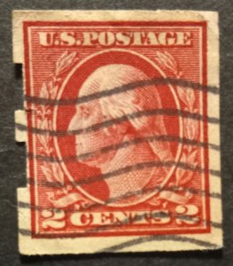 US #482 Used VF Deep Carmine Schermack Vending