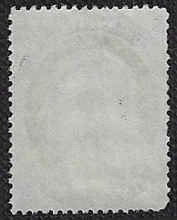 U.S. #22 Used; 1c Franklin Perf 15.5 w/Blue Cancel (1857) - PF Certificate