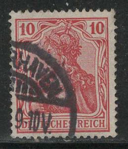 Germany Reich Scott # 83, used, Mi#86II