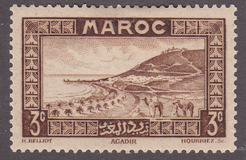 French Morocco 126  Roadstead At Agadir 1933