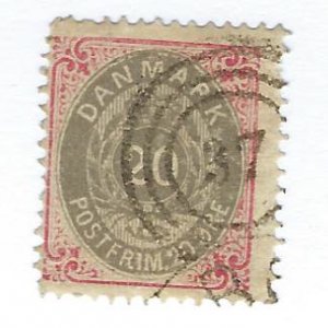 Denmark SC#31 Used Fine SCV$32.50...Worth a Close Look!