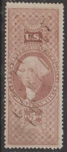 U.S. Scott #R92c Revenue Stamp - Used Single