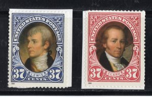 3855 - 3856 * LEWIS & CLARK *  U.S. Postage Stamps SET OF 2 MNH 