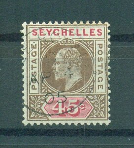 Seychelles sc# 45 used cat value $19.00