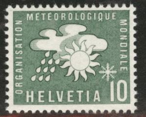 Switzerland Scott 8o2 MNH** Meteorological stamp