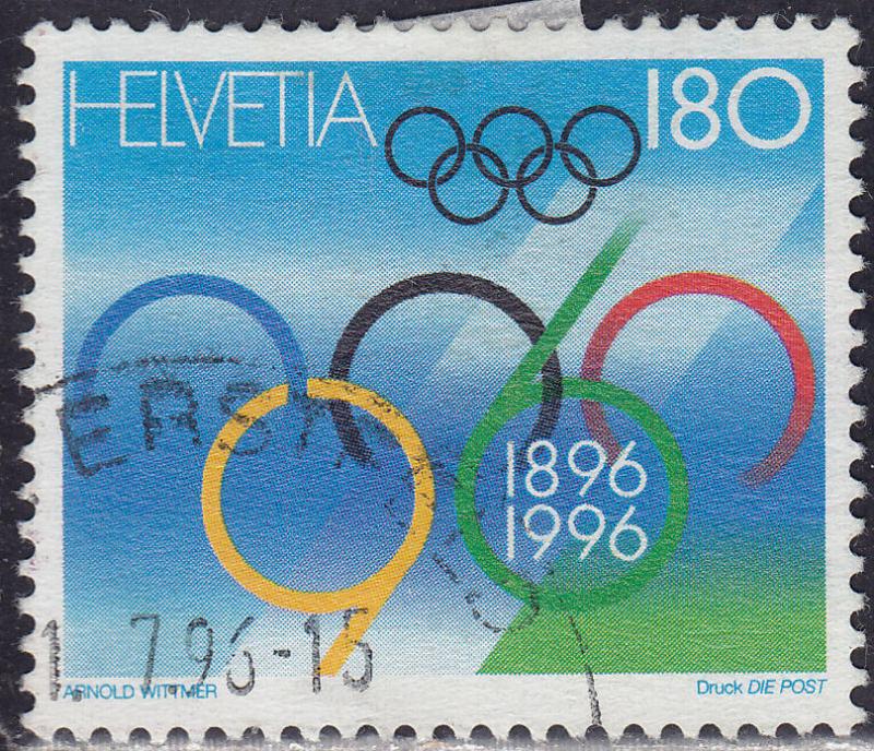 Switzerland 972  Modern Olympic Games 1996