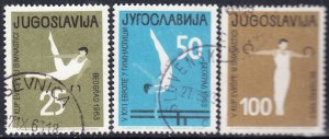 Yugoslavia #`704-706     USED