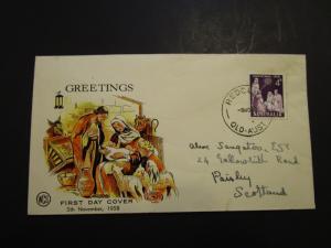 Australia 1958 Christmas Series First Day Cover (I) - Z3730