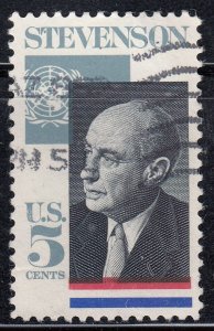 United States 1965 Sc#1275 Adlai E. Stevenson Ambassador to the UN Used