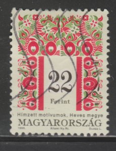 Hungary 3468 Folk Designs 1995