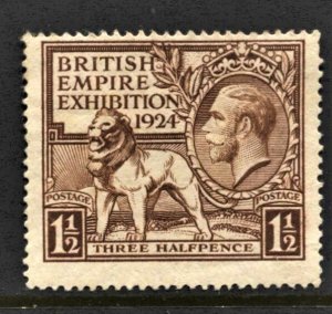 Great Britain #186 Empire Exhibition MNG CV$10.00