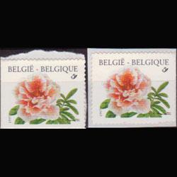 BELGIUM 1997 - Scott# 1677 Flowers Set of 2 NH